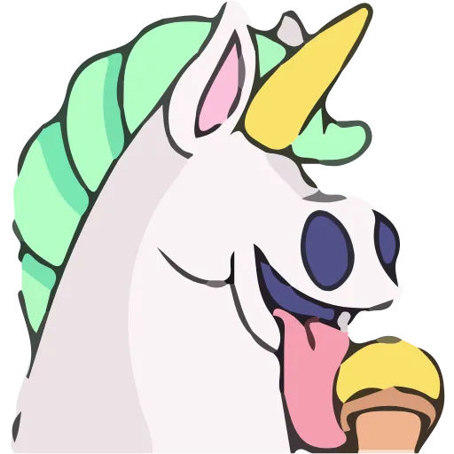 🍦 Эмодзи «Unicorn» для Telegram