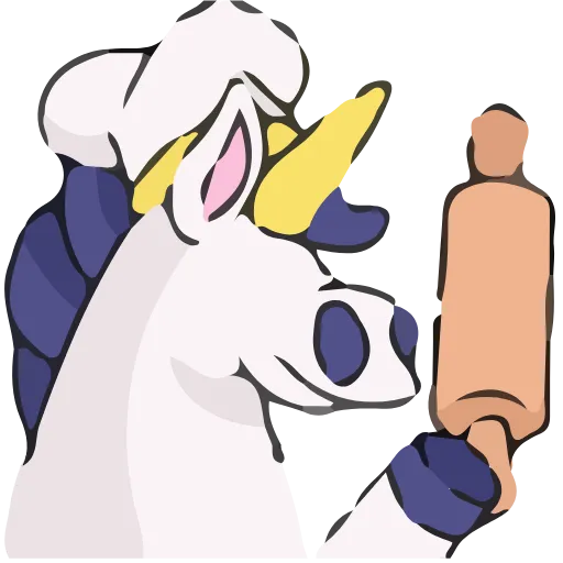 👨‍🍳 Эмодзи «Unicorn» для Telegram