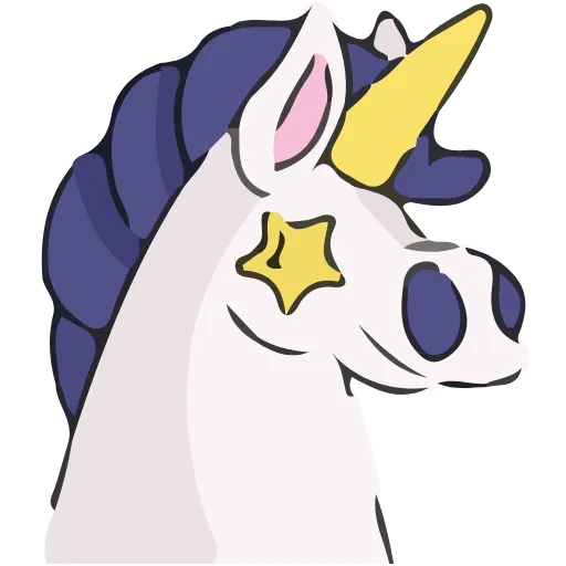 🌟 Эмодзи «Unicorn» для Telegram