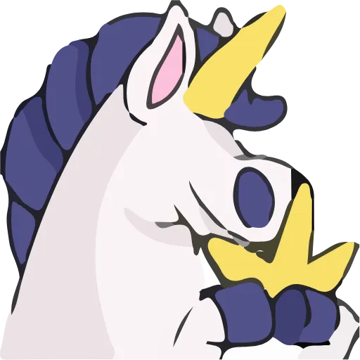 🌟 Эмодзи «Unicorn» для Telegram