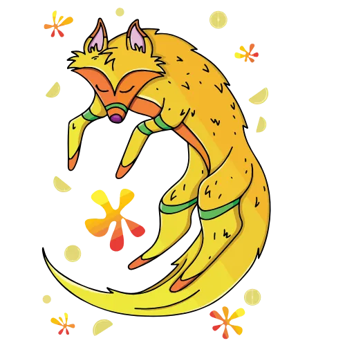 🦊 Эмодзи «Мульт» для Telegram