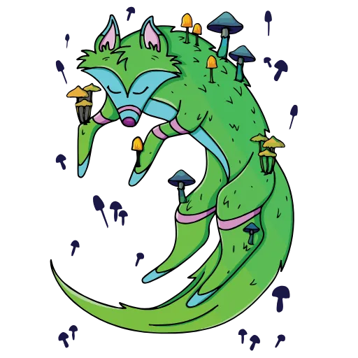 🦊 Эмодзи «Мульт» для Telegram