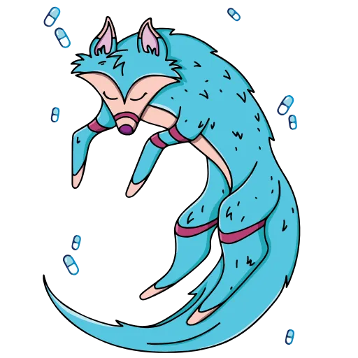 🦊 Эмодзи «Мульт» для Telegram