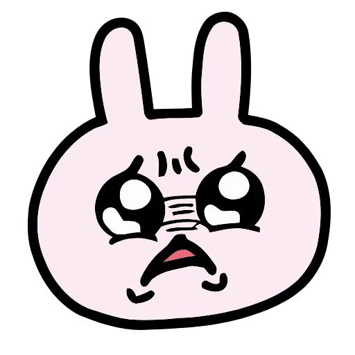 🐰 Эмодзи «Unstable Rabbit» для Telegram
