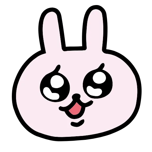 🐰 Эмодзи «Unstable Rabbit» для Telegram