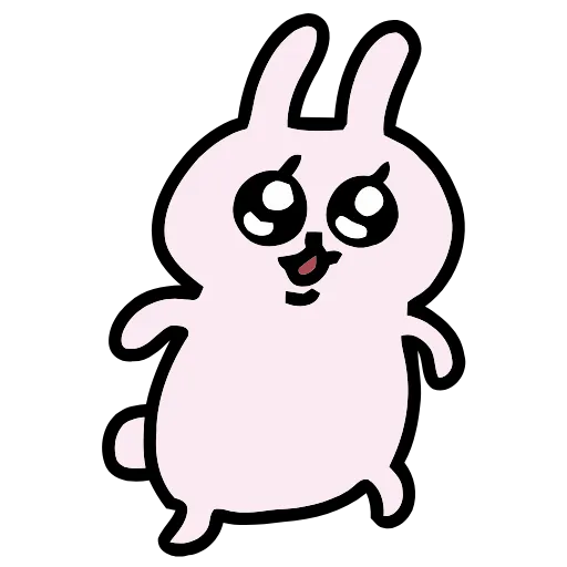 🐰 Эмодзи «Unstable Rabbit» для Telegram