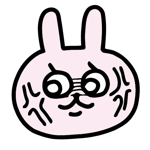 🐰 Эмодзи «Unstable Rabbit» для Telegram