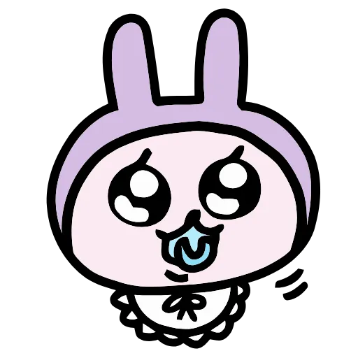 🐰 Эмодзи «Unstable Rabbit» для Telegram