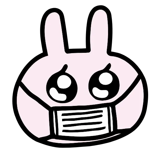 🐰 Эмодзи «Unstable Rabbit» для Telegram