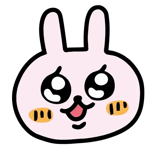 🐰 Эмодзи «Unstable Rabbit» для Telegram