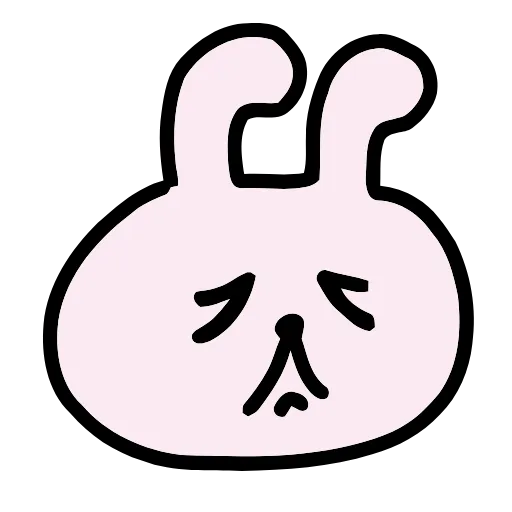 🐰 Эмодзи «Unstable Rabbit» для Telegram