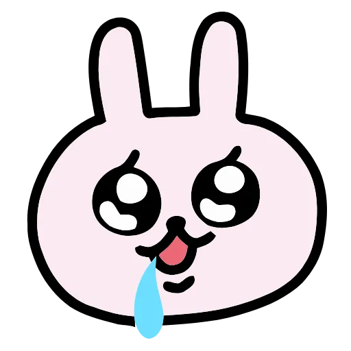 🐰 Эмодзи «Unstable Rabbit» для Telegram