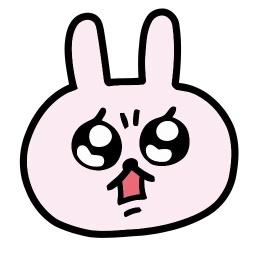 🐰 Эмодзи «Unstable Rabbit» для Telegram