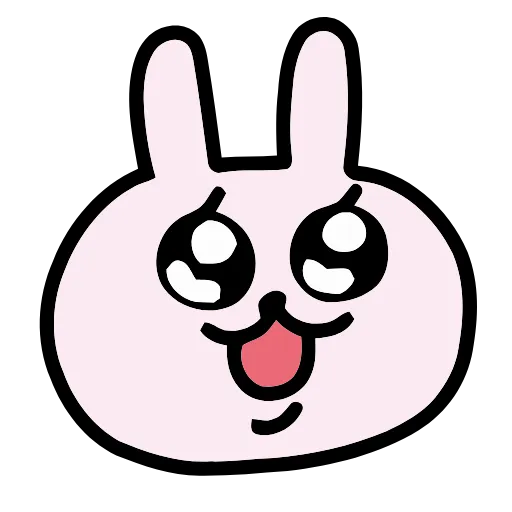 🐰 Эмодзи «Unstable Rabbit» для Telegram