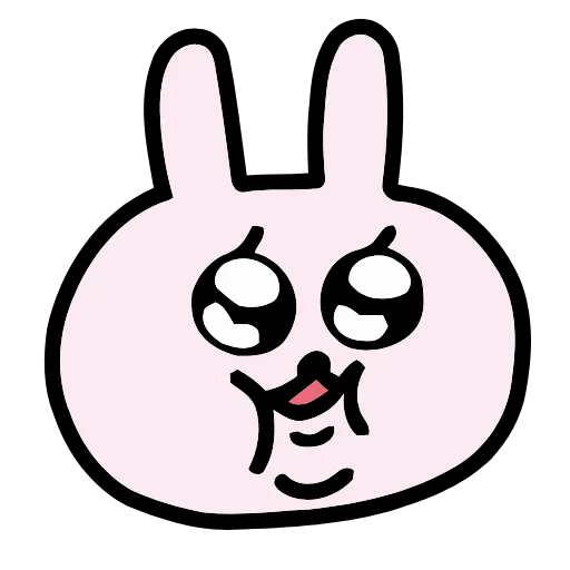🐰 Эмодзи «Unstable Rabbit» для Telegram
