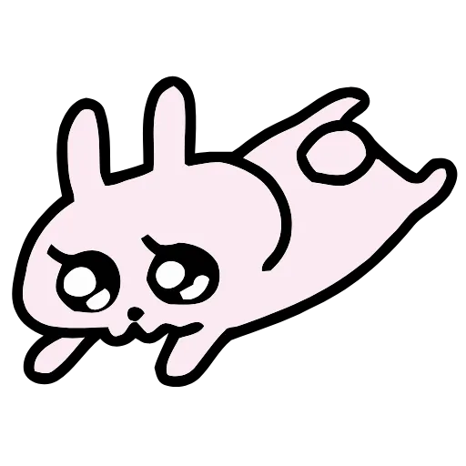 🐰 Эмодзи «Unstable Rabbit» для Telegram
