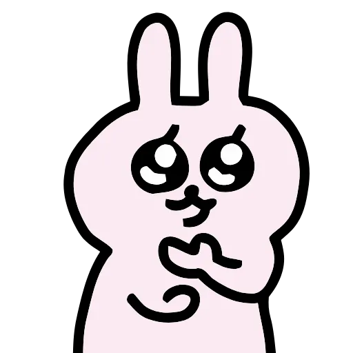 🐰 Эмодзи «Unstable Rabbit» для Telegram