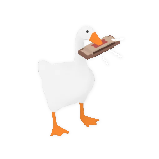 🎹 Стикер «Untitled Goose» для Telegram