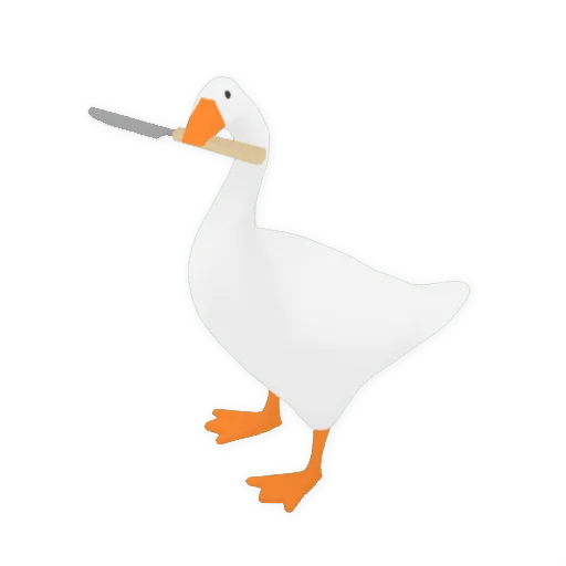🔪 Стикер «Untitled Goose» для Telegram