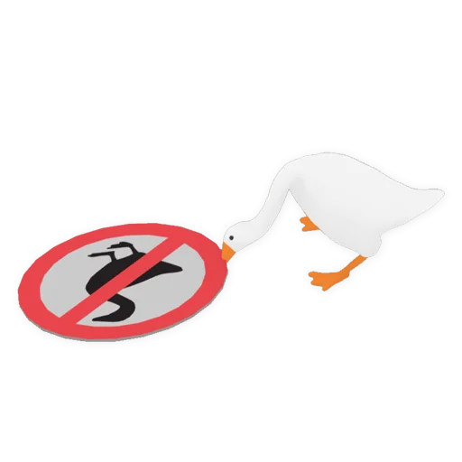 🚫 Стикер «Untitled Goose» для Telegram