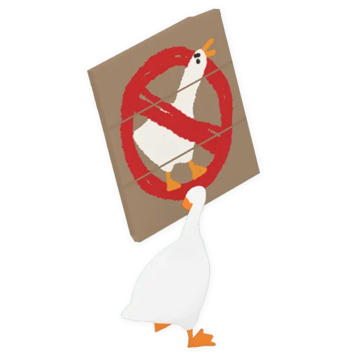🚫 Стикер «Untitled Goose» для Telegram