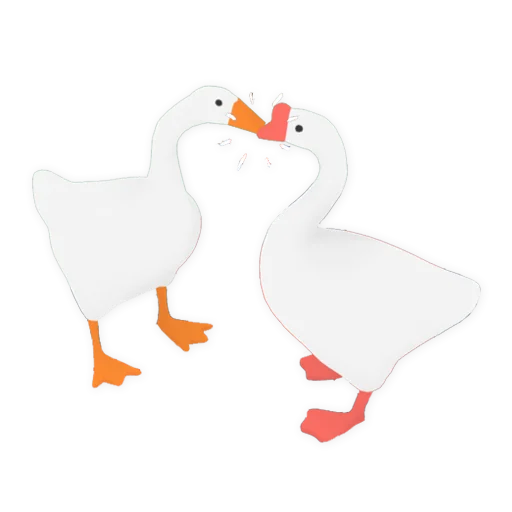 😘 Стикер «Untitled Goose» для Telegram