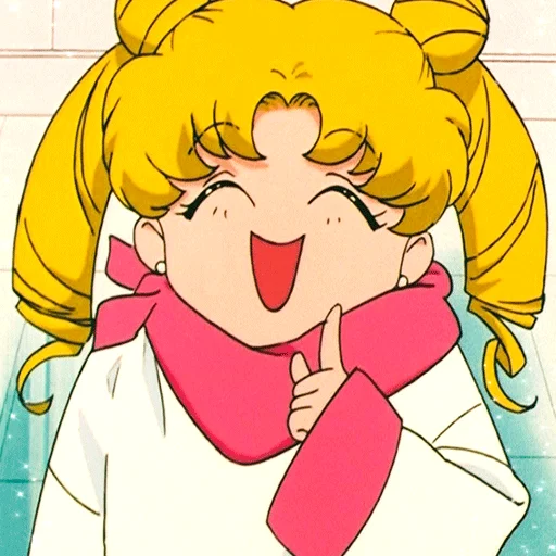 👧 Стикер «Usagi Tsukino» для Telegram