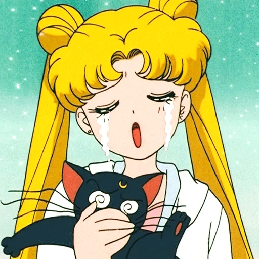 🫢 Стикер «Usagi Tsukino» для Telegram