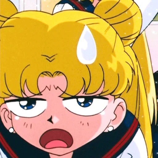 😰 Стикер «Usagi Tsukino» для Telegram