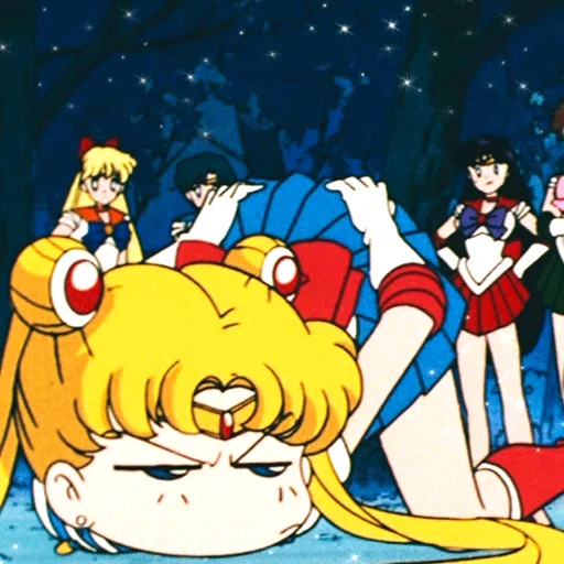 😑 Стикер «Usagi Tsukino» для Telegram