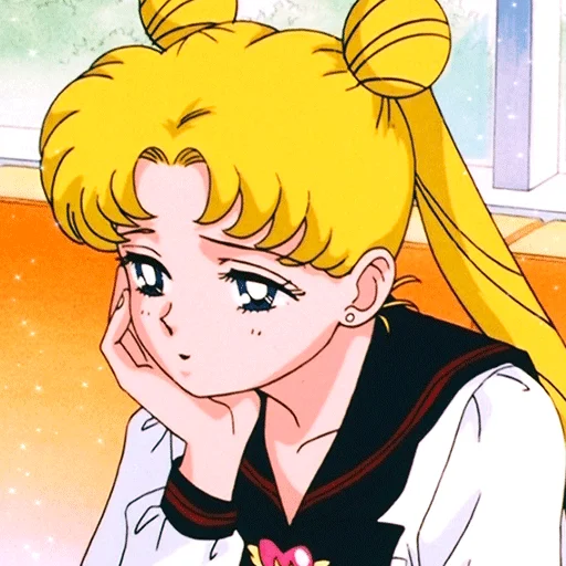 😕 Стикер «Usagi Tsukino» для Telegram