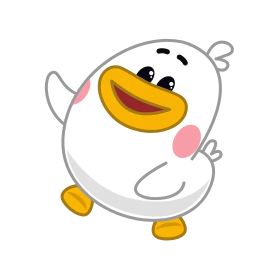 👋 Эмодзи «Уточка» для Telegram