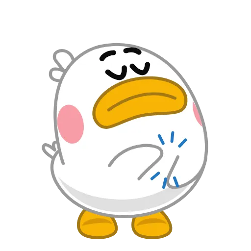 👏 Эмодзи «Уточка» для Telegram