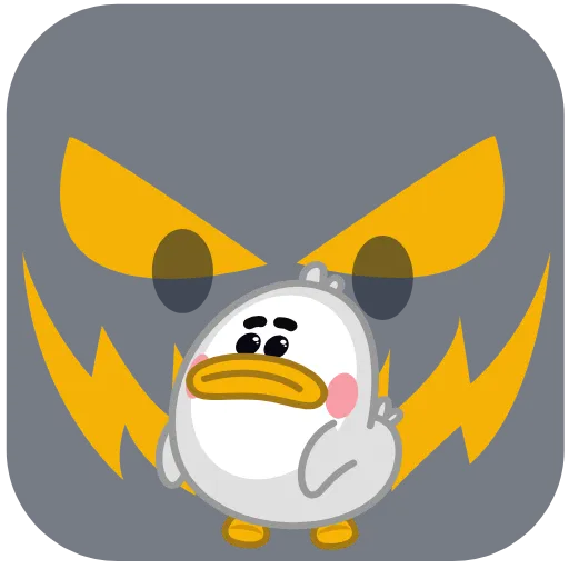 😈 Эмодзи «Уточка» для Telegram