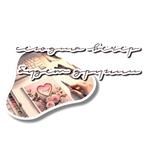 🍖 Стикер «Утро день вечер ночь» для Telegram