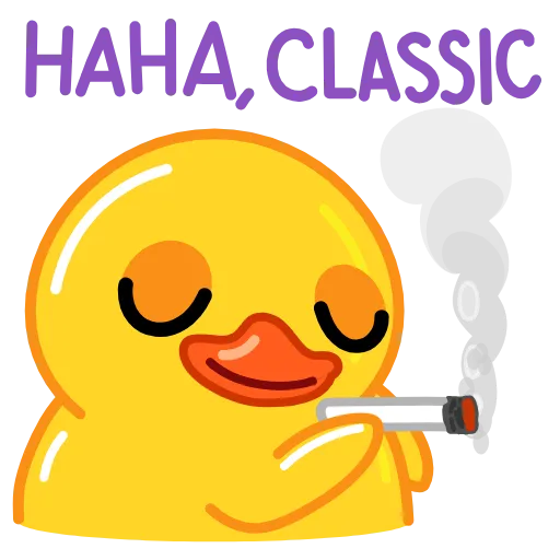 🚬 Эмодзи «Анимированный набор эмоджи с Утей» для Telegram