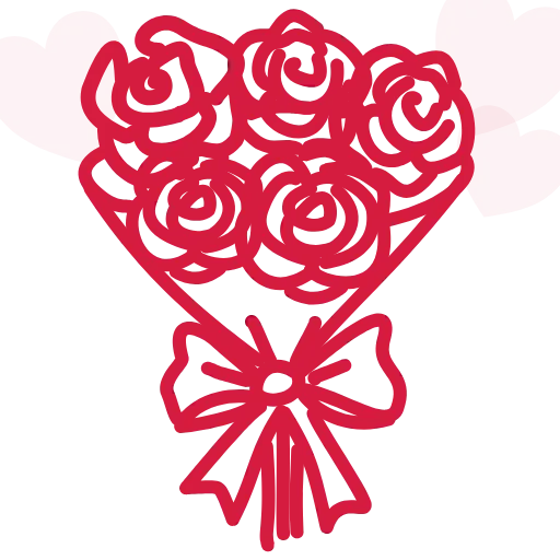 💐 Эмодзи «Vday» для Telegram