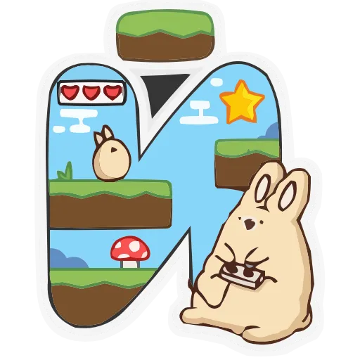 🔤 Эмодзи «ВК Алфавит» для Telegram