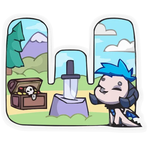 🔤 Эмодзи «ВК Алфавит» для Telegram