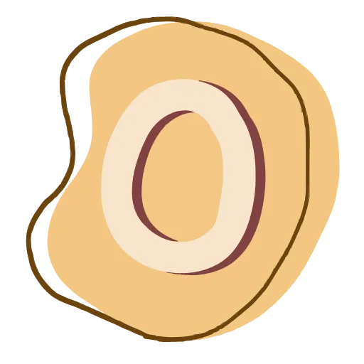 0⃣ Эмодзи «Розовые пастельные буквы» для Telegram