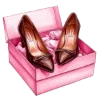 👠 Эмодзи «автор ->» для Telegram