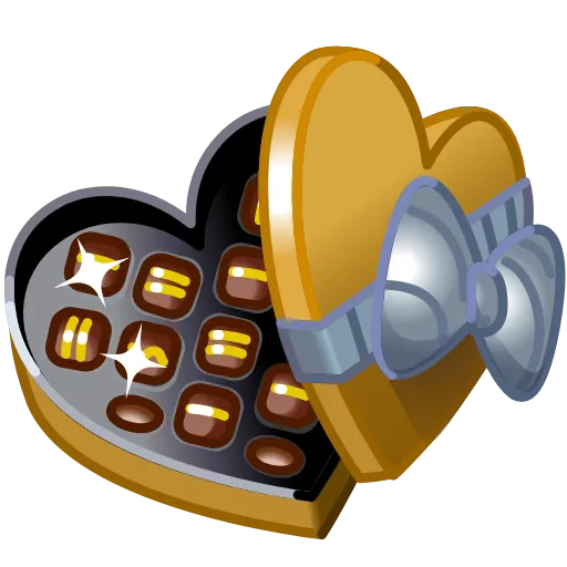 🍫 Эмодзи «Valentine Box» для Telegram