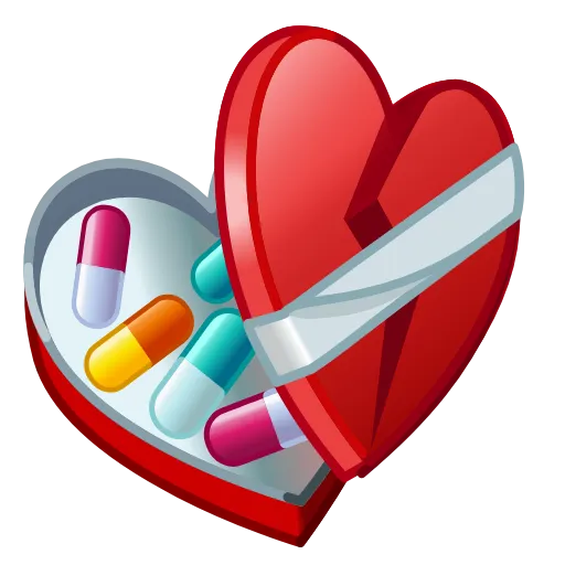 💔 Эмодзи «Valentine Box» для Telegram