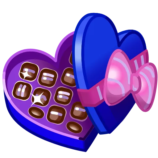 🍫 Эмодзи «Valentine Box» для Telegram