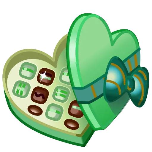 🍫 Эмодзи «Valentine Box» для Telegram