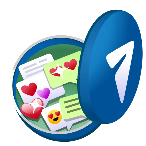 💬 Эмодзи «Valentine Box» для Telegram