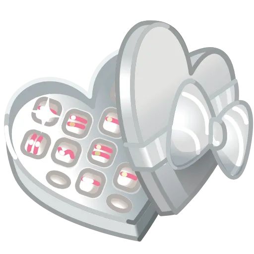 🍫 Эмодзи «Valentine Box» для Telegram