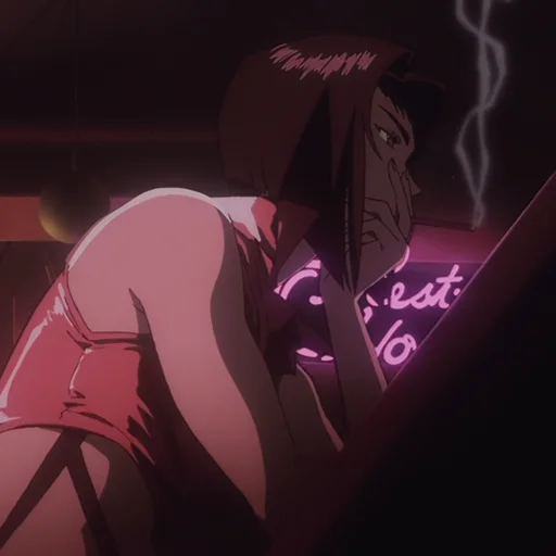 🚬 Стикер «Faye Valentine» для Telegram