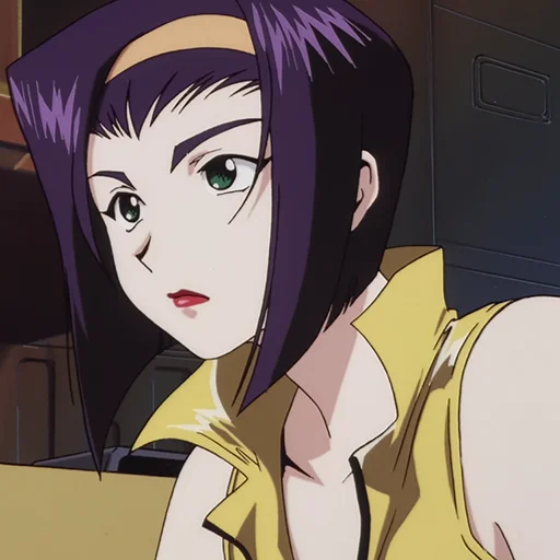 🚬 Стикер «Faye Valentine» для Telegram