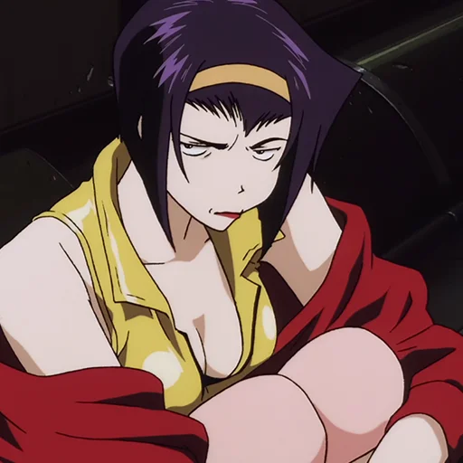 🚬 Стикер «Faye Valentine» для Telegram